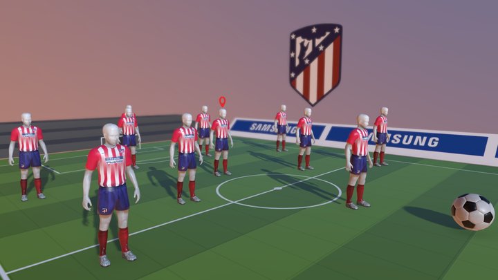Soccer Camp concept 2 3D Model