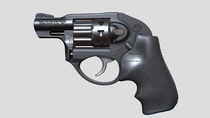 Ruger LCR mod: 5410 3D Model