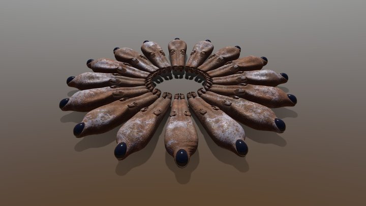 Circle Of Power 3D Model
