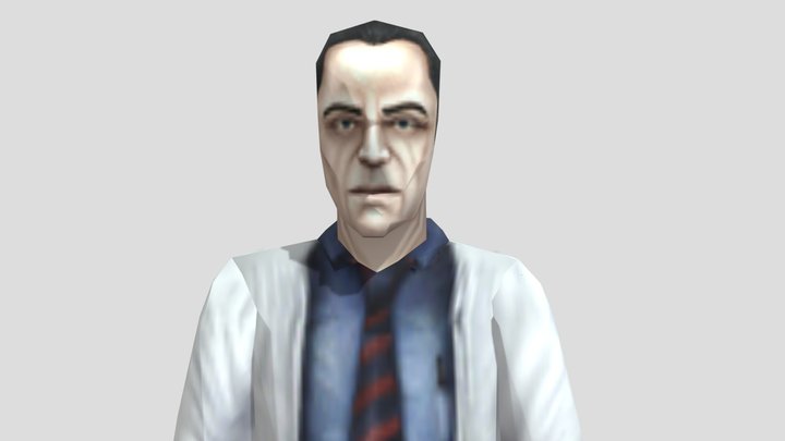 Half-Life Scientist Slick – Free 3D Model STL