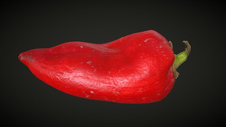 Sweet Pepper 3D Scan — FREE Photogrammetry Model