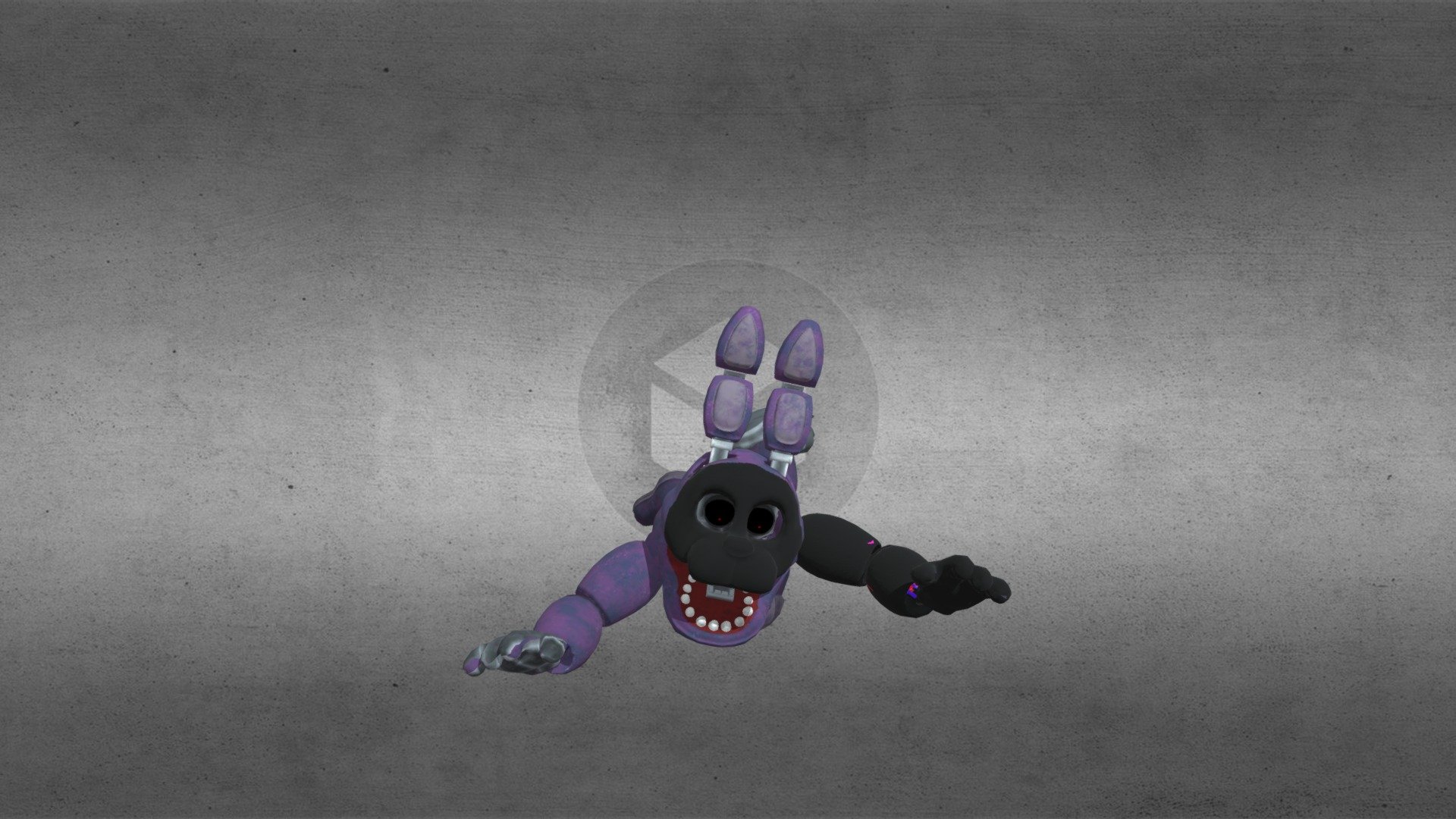 Withered Bonnie - Download Free 3D Model By Fazbear Entertainment ...