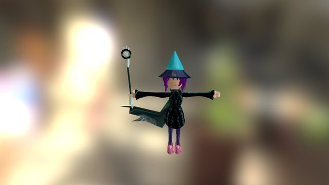 Yumika Walk 3D Model
