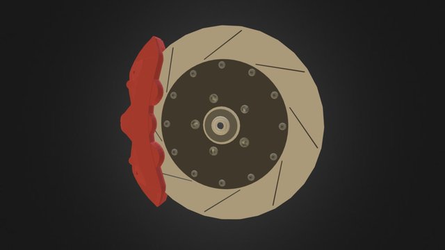 Brakes model 3D Model