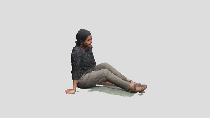 Objek Orang pose bebas 3D Model