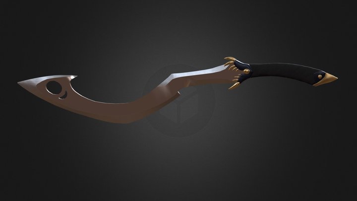 Finne Chordata's Sword Clean Version 3D Model
