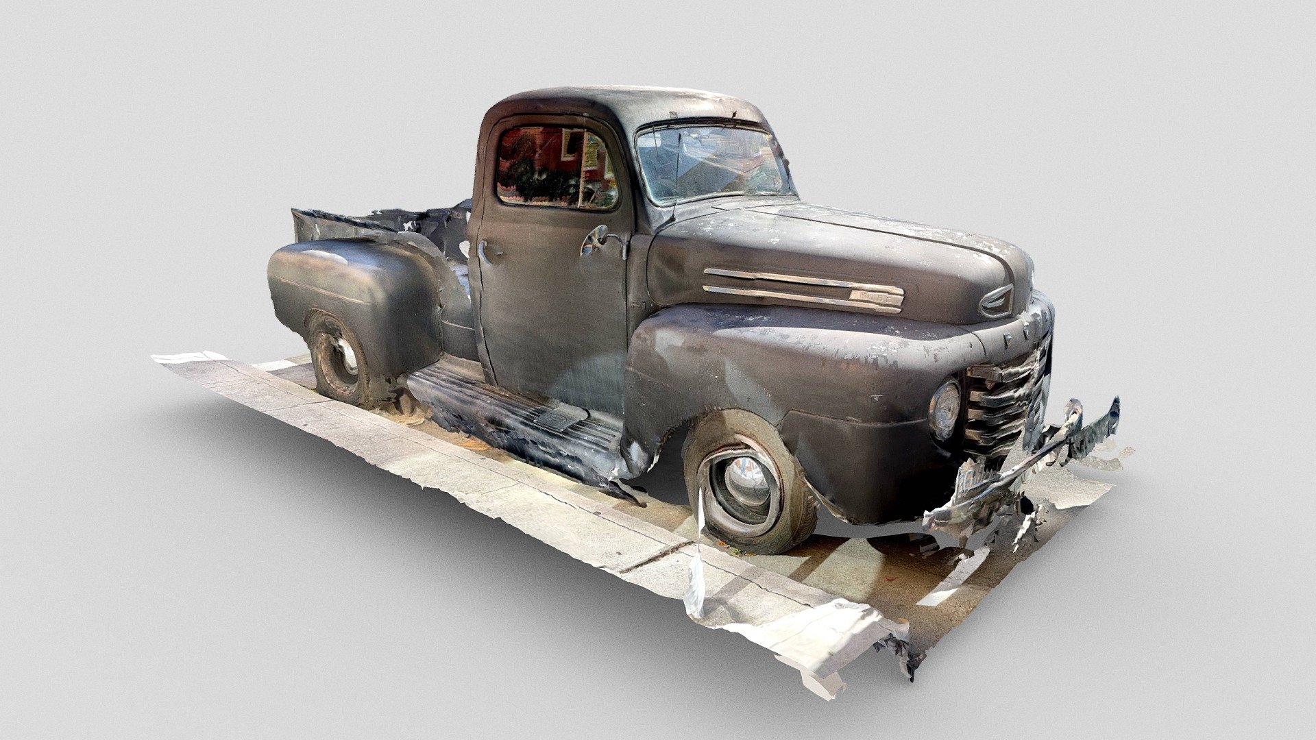 Day 81: Vintage Ford truck - 1scanaday