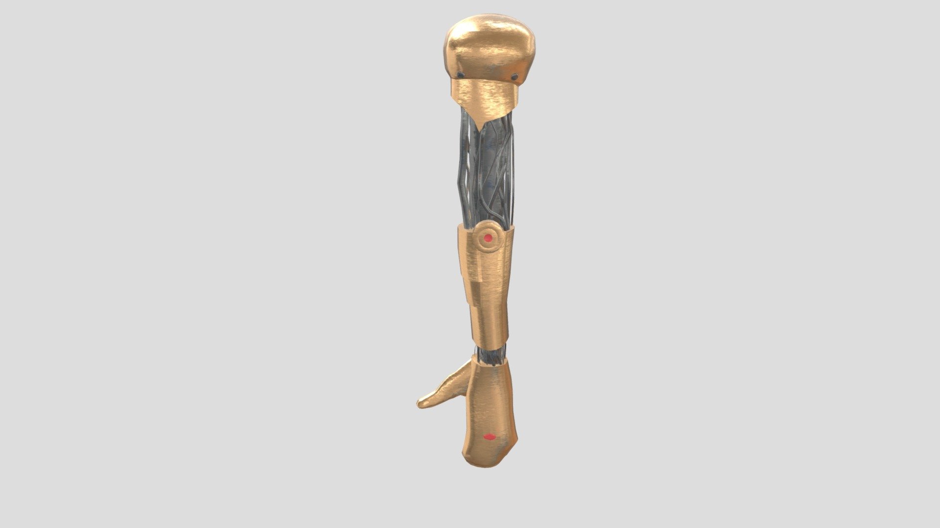 Bionic Arm 3D model by lilycantdraw [327feac] Sketchfab