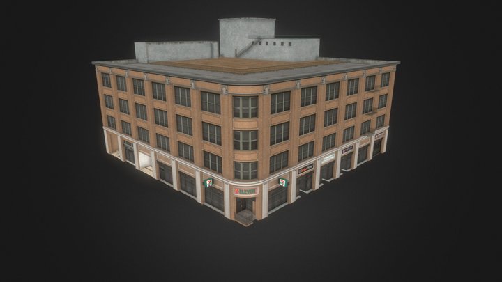 7 Eleven Los Angeles 3D Model