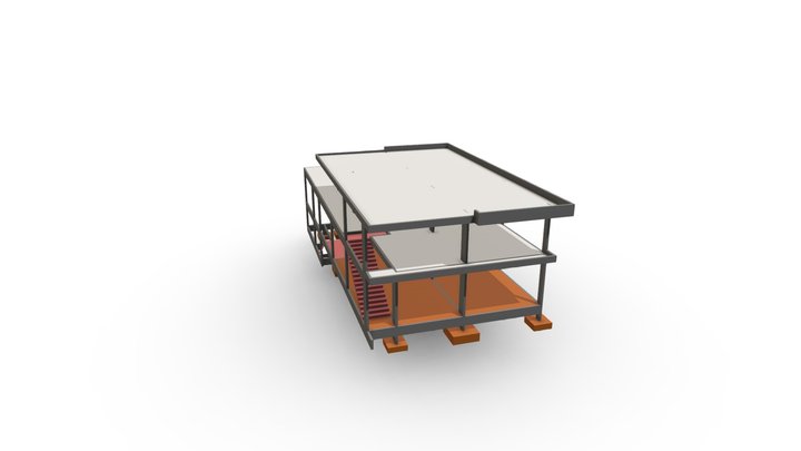 Edifício Comercial/Residencial MR&E 3D Model