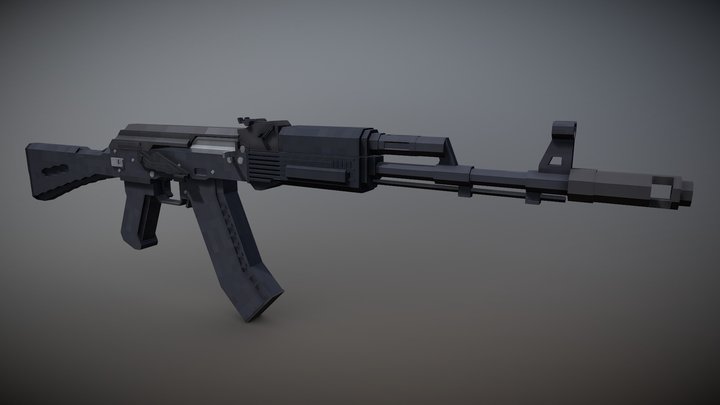 Ak74m 3D models - Sketchfab