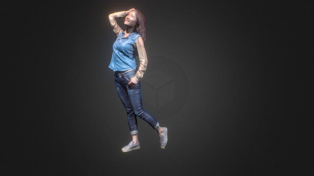Jessica - 7195 High01 Deci250k 3D Model