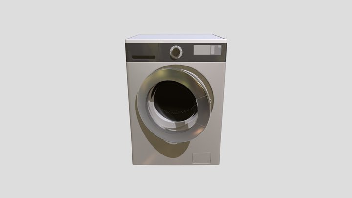 C4D Washing Machine 3D Model