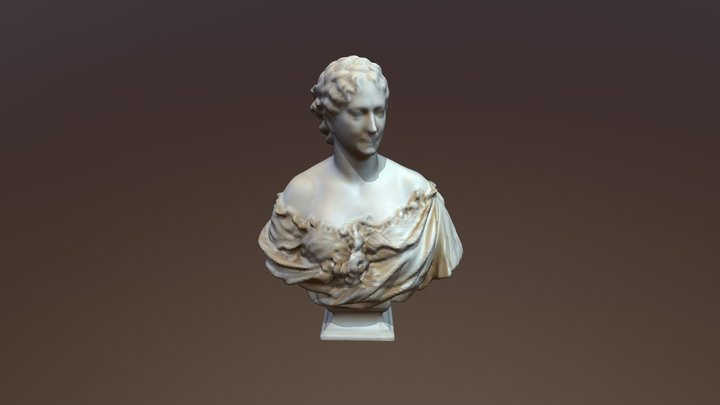 Bust of Amelie Julie Castelnau, Lady Wallace 3D Model