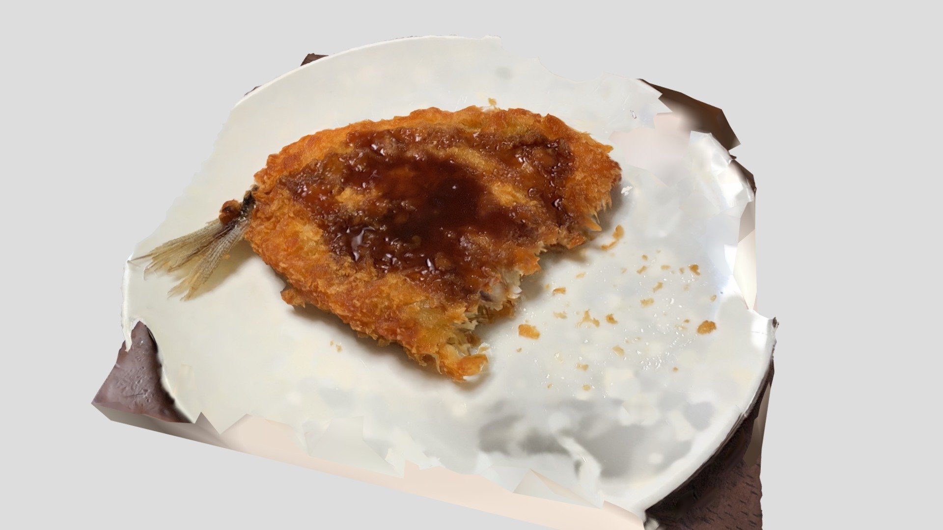 deep-fried horse mackerel