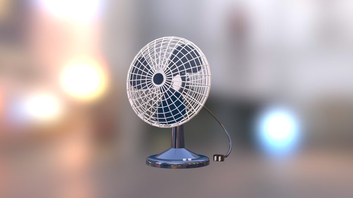 Tarea - Ventilador 3D Model