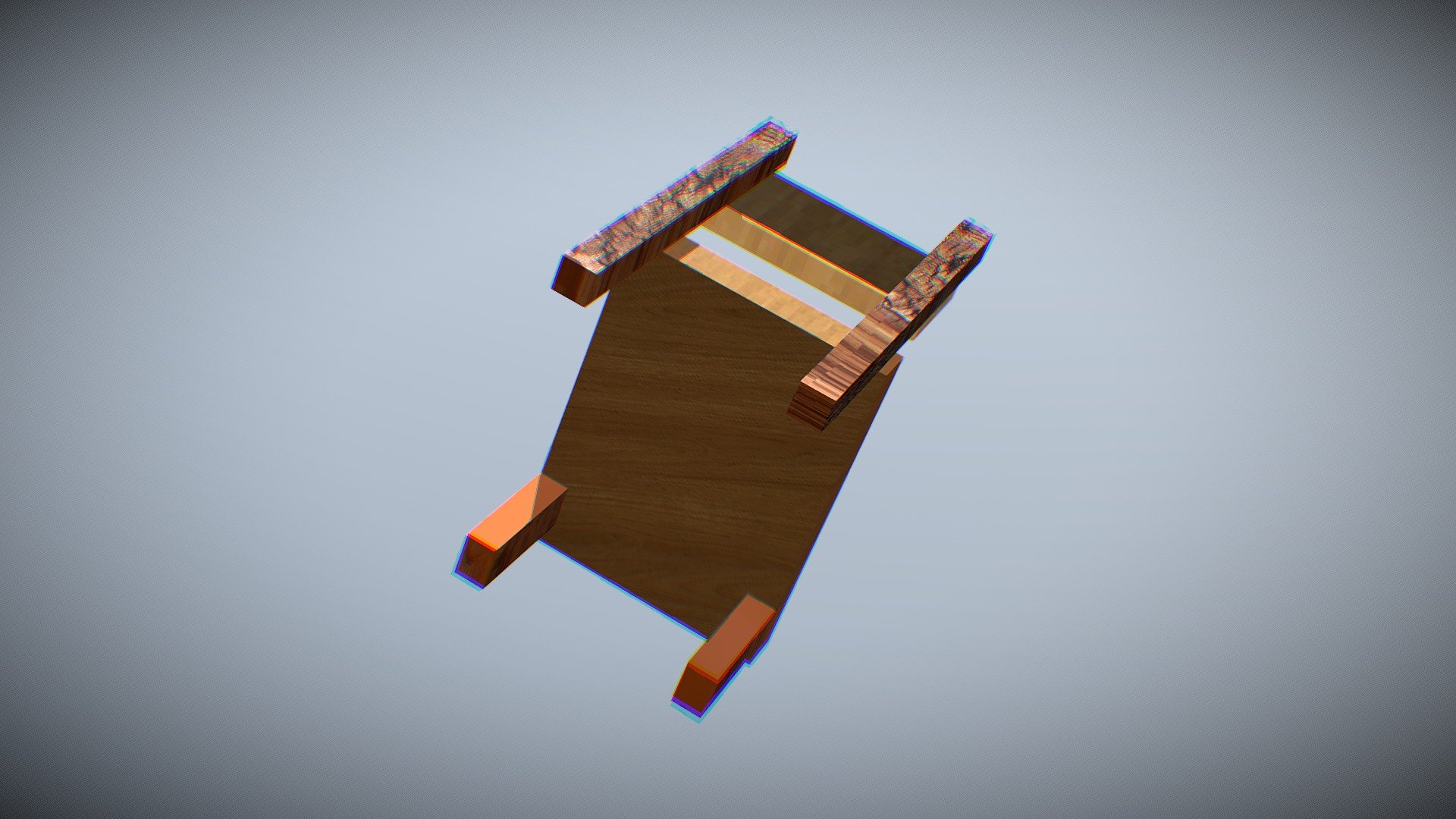 Kursi Kayu Block