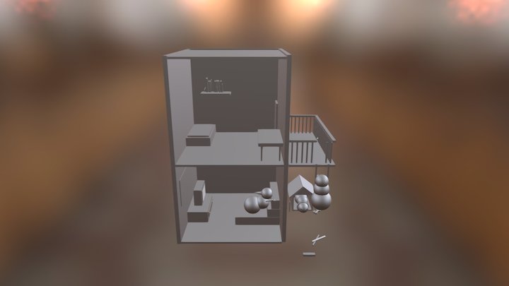 Casa de Snowdog 3D Model