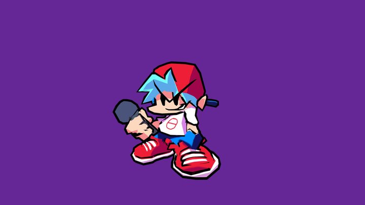 Boyfriend 3D Model