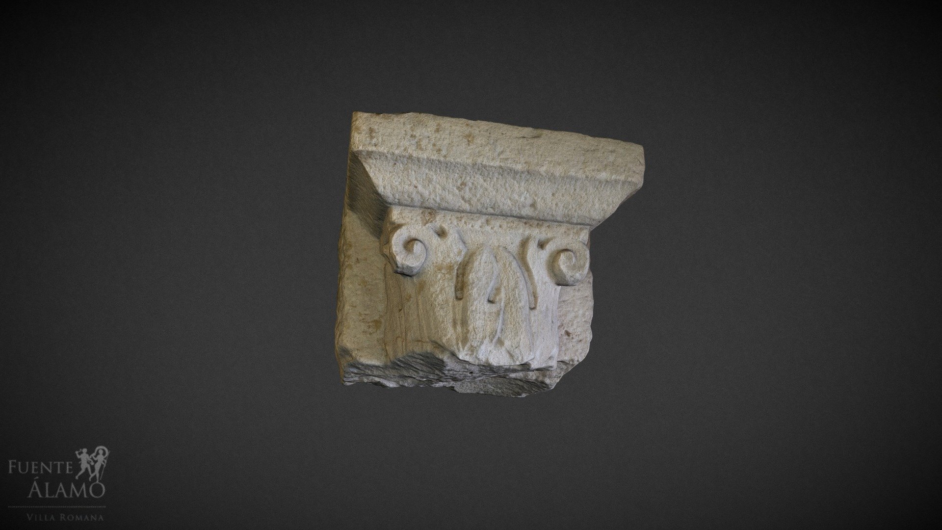 Capitel - 3D model by Colección Arqueológica Virtual MHPG y VRFA ...