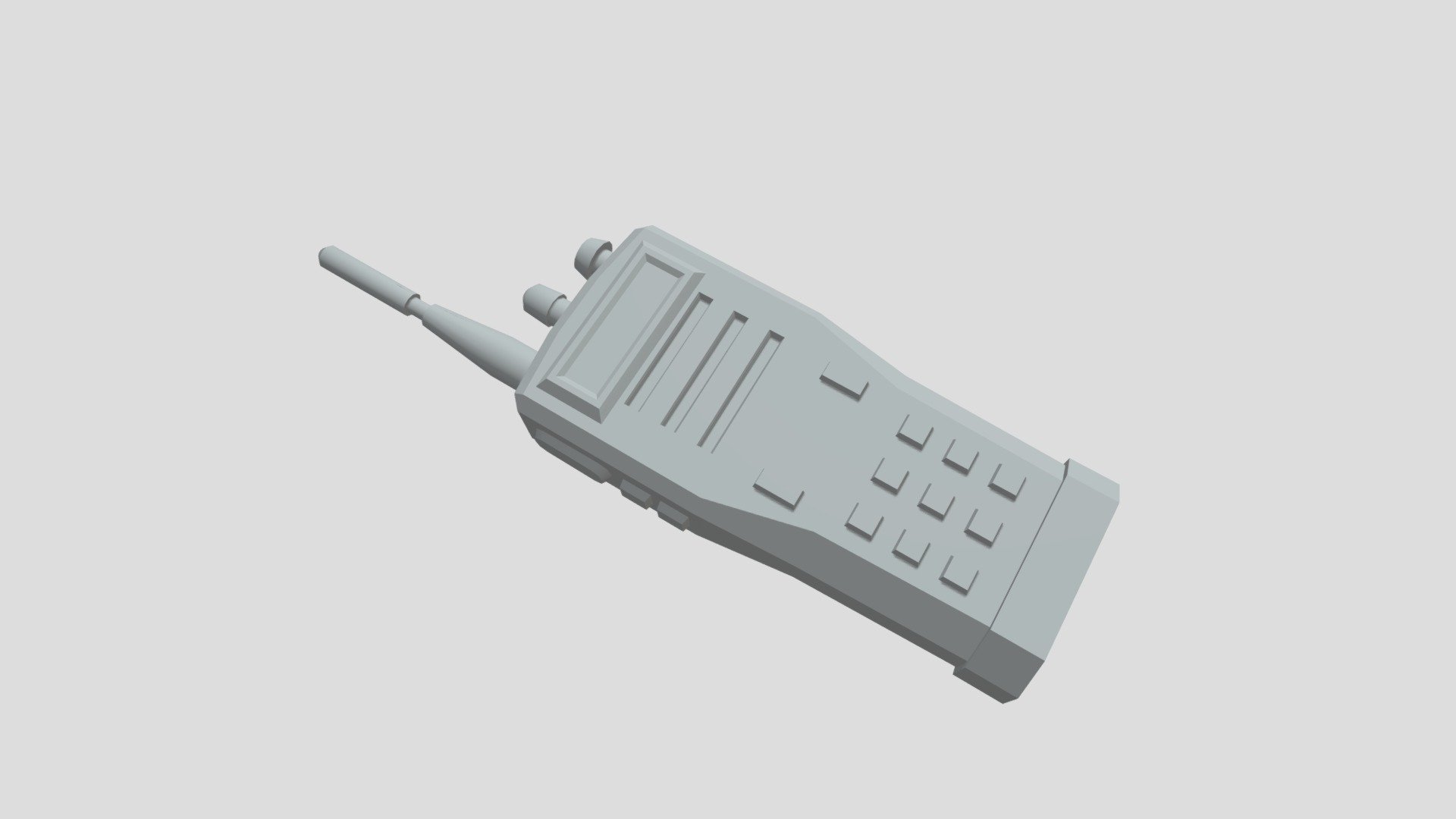 Radio Lowpoly