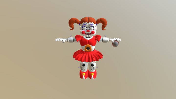 Circus Baby 3D Model