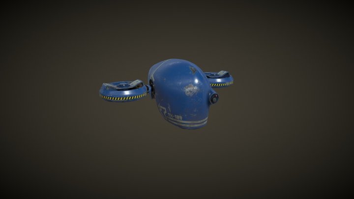 Tech Drone TH-121 3D Model