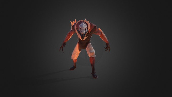 Thanatel, the Plague-bringer 3D Model
