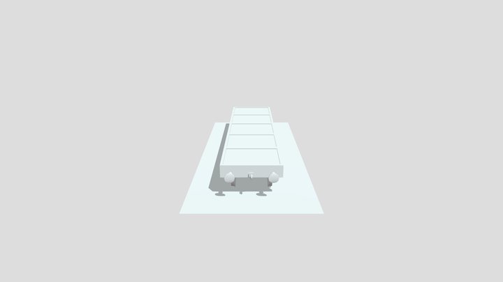 Flatbed 3 3D Model
