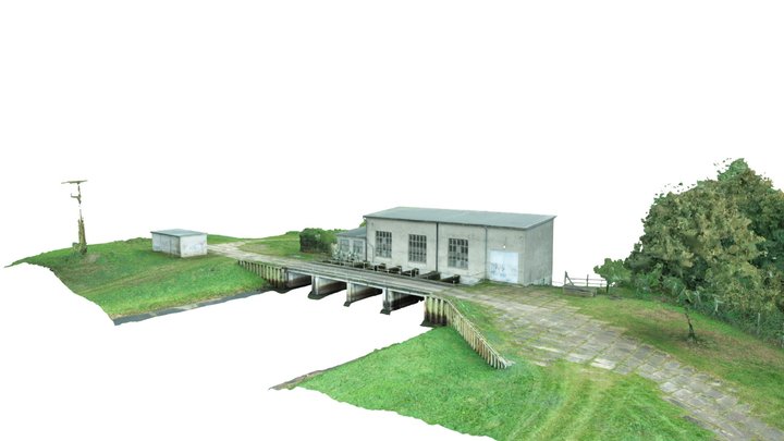 Schöpfwerk 2 3D Model