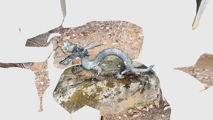 二重社の龍 3D Model