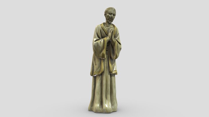 Nativity scene figurine: Joseph Belén Porcelain 3D Model