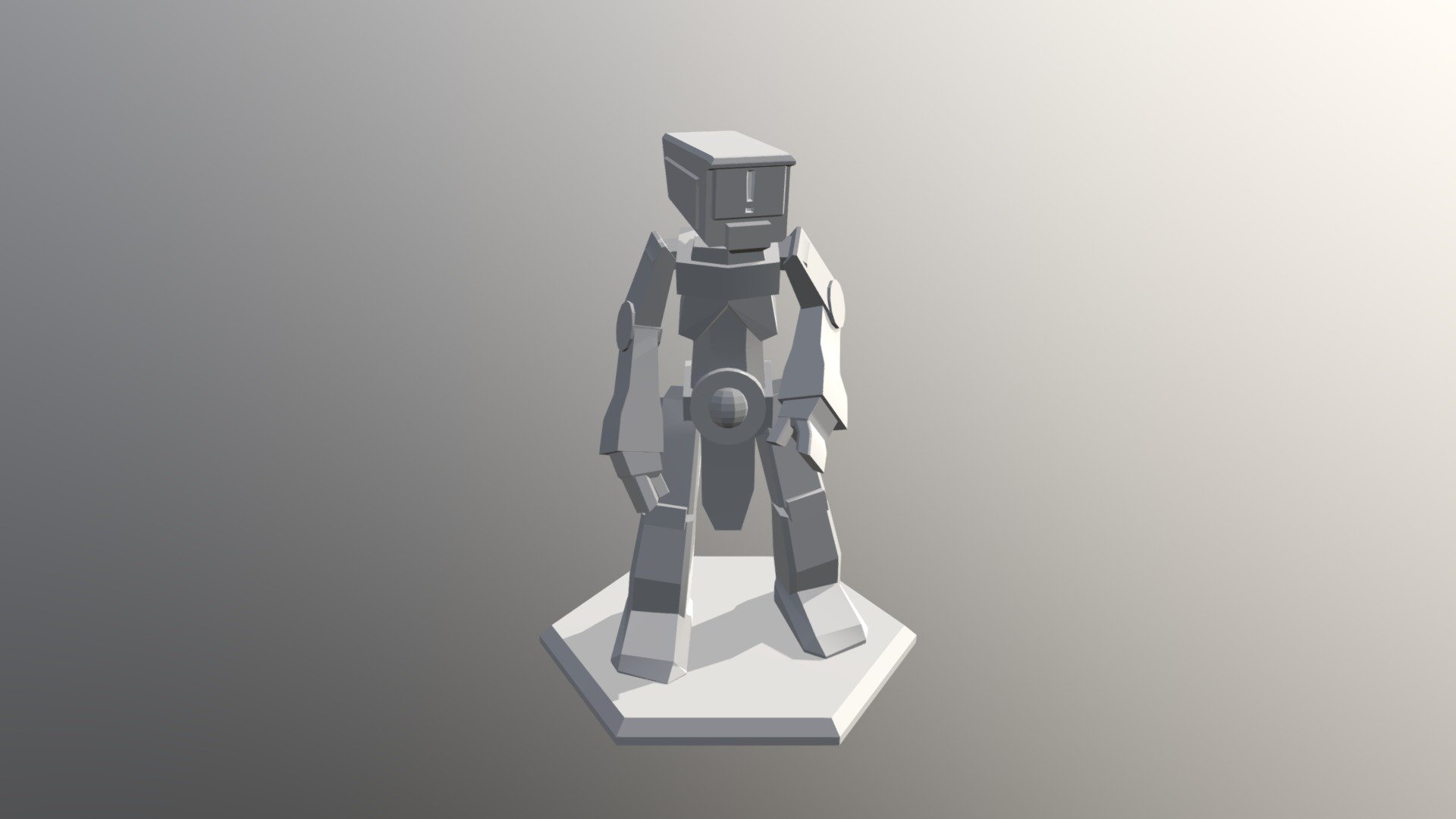 DnD Miniature- Warforged Canti Monk - Download Free 3D model by ...