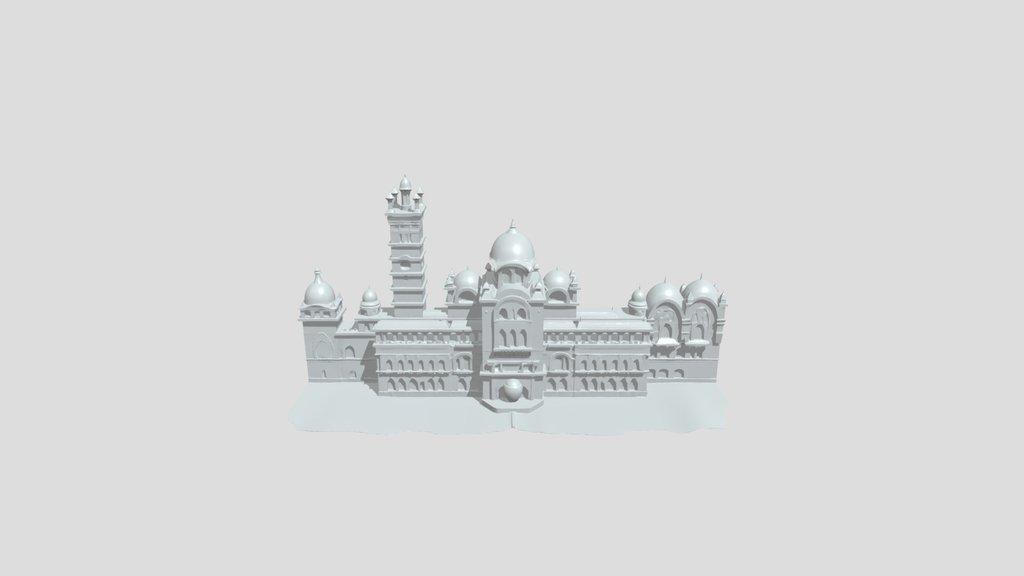 Ornate historical palace building