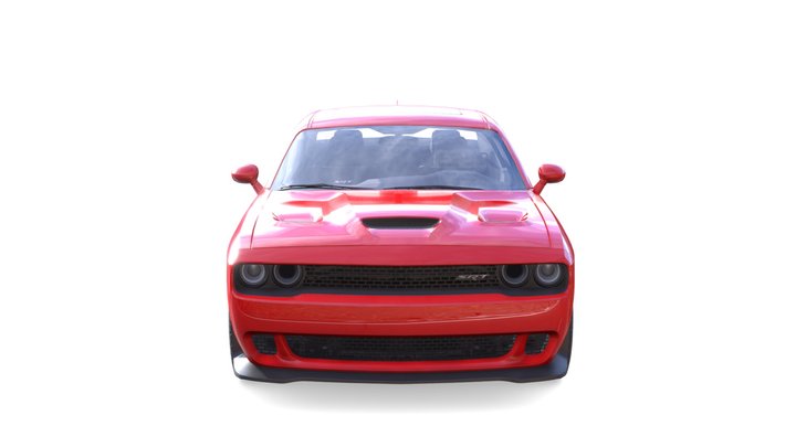 2015 Dodge Challenger SRT Hellcat 3D Model