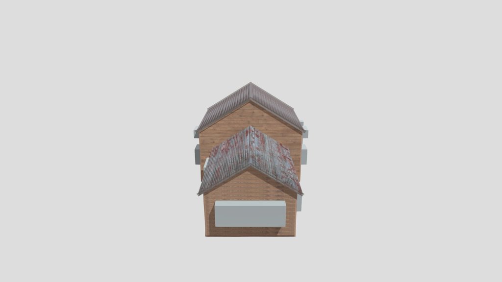 Wooden House With Rooms