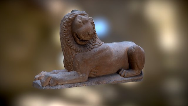 Recumbent Lion – Free 3D Model STL