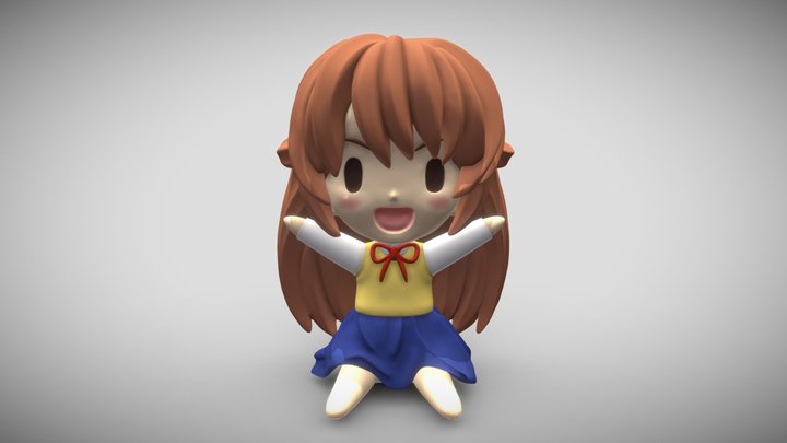 こまぐるみ(KOMAGURUMI) 3D Model