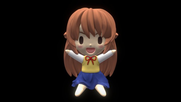 Koma-gurumi(Non Non Biyori Nonstop) 3D Model