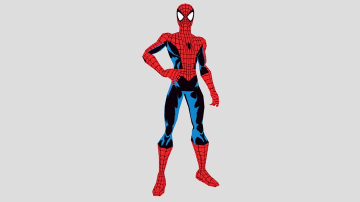 Spider-Man (Comic) 3D Model