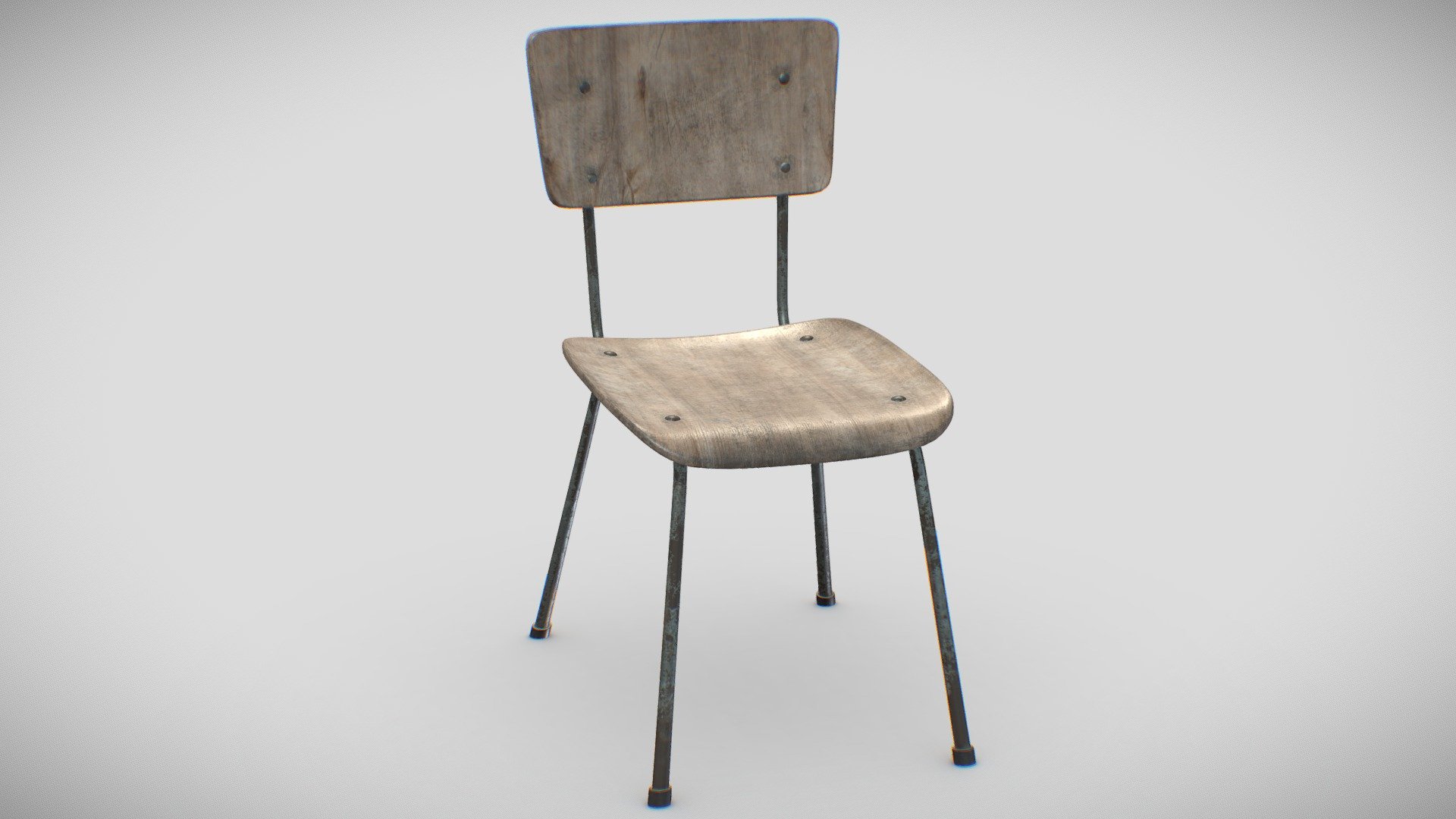 Old School Chair Download Free 3d Model By Facetheedge [328ef4d] Sketchfab