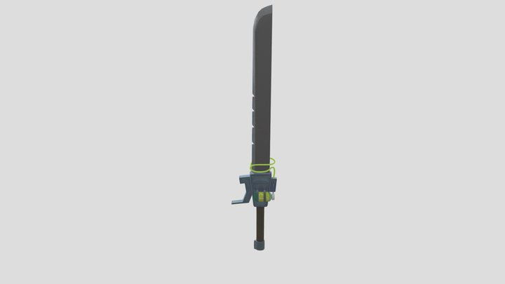 Punk Sword 3D Model