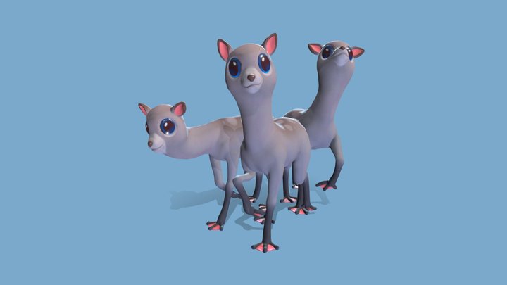 Mooncalf 3D Model