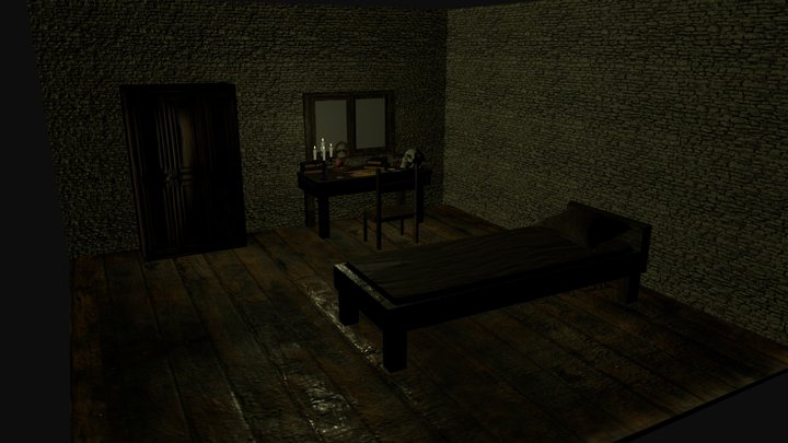 The Low Poly Prop Made In A Blender 3D Model