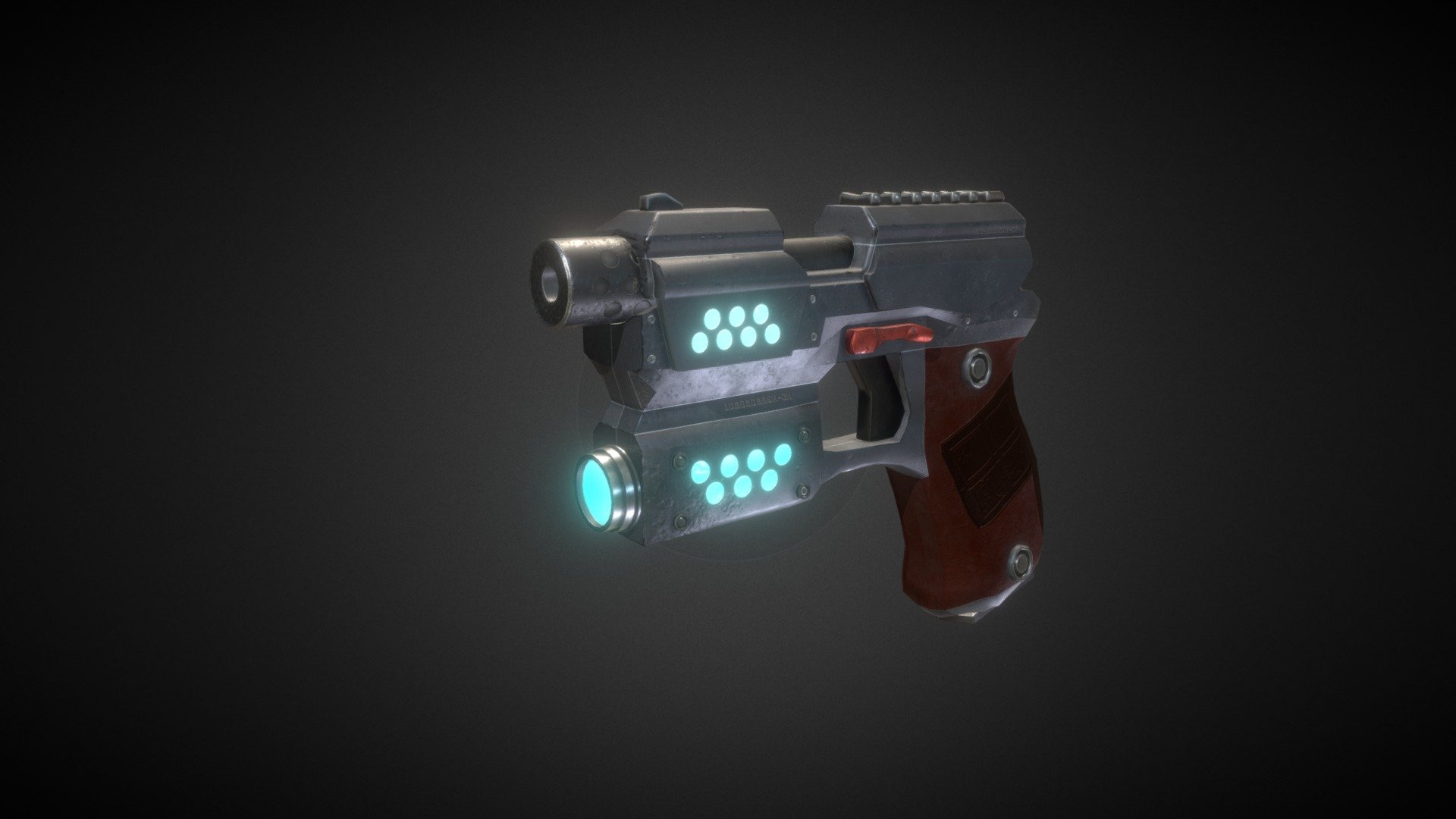 Built in Suppressor Pistol - 3D model by Pavel.Kozulya [3290b92 ...