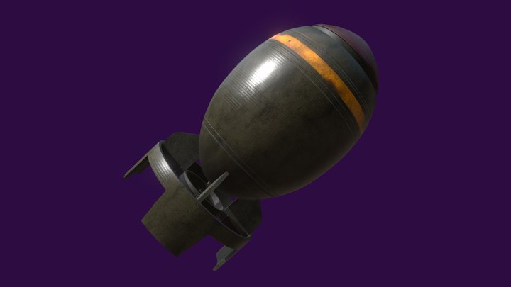 Nuclear Bomb 3D Model
