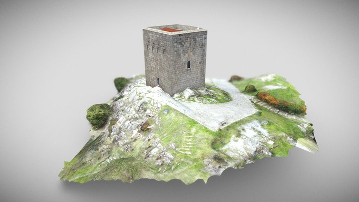 Torre de Menagem - Guarda 3D Model