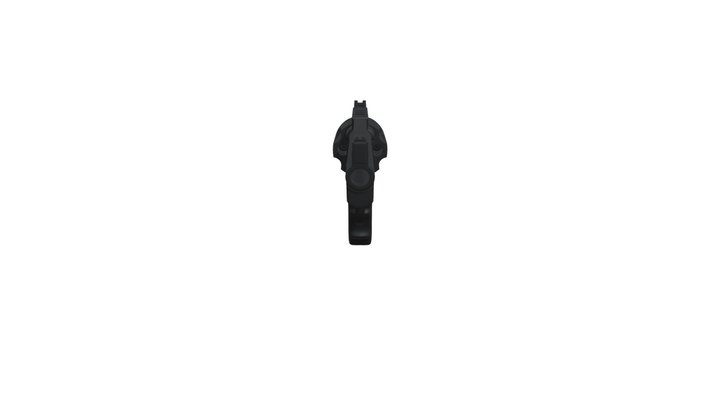 Revolver Model 3D Model