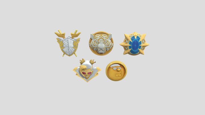 Fortnite_Medallions_usdz 3D Model