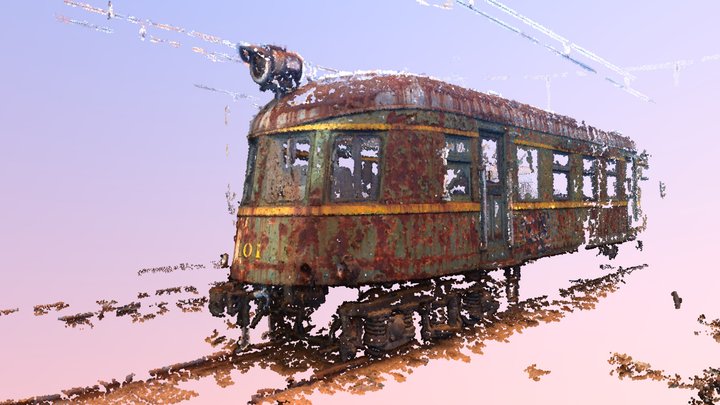 抚顺电铁101号 / Fushun Electric Railway Consist 101 3D Model